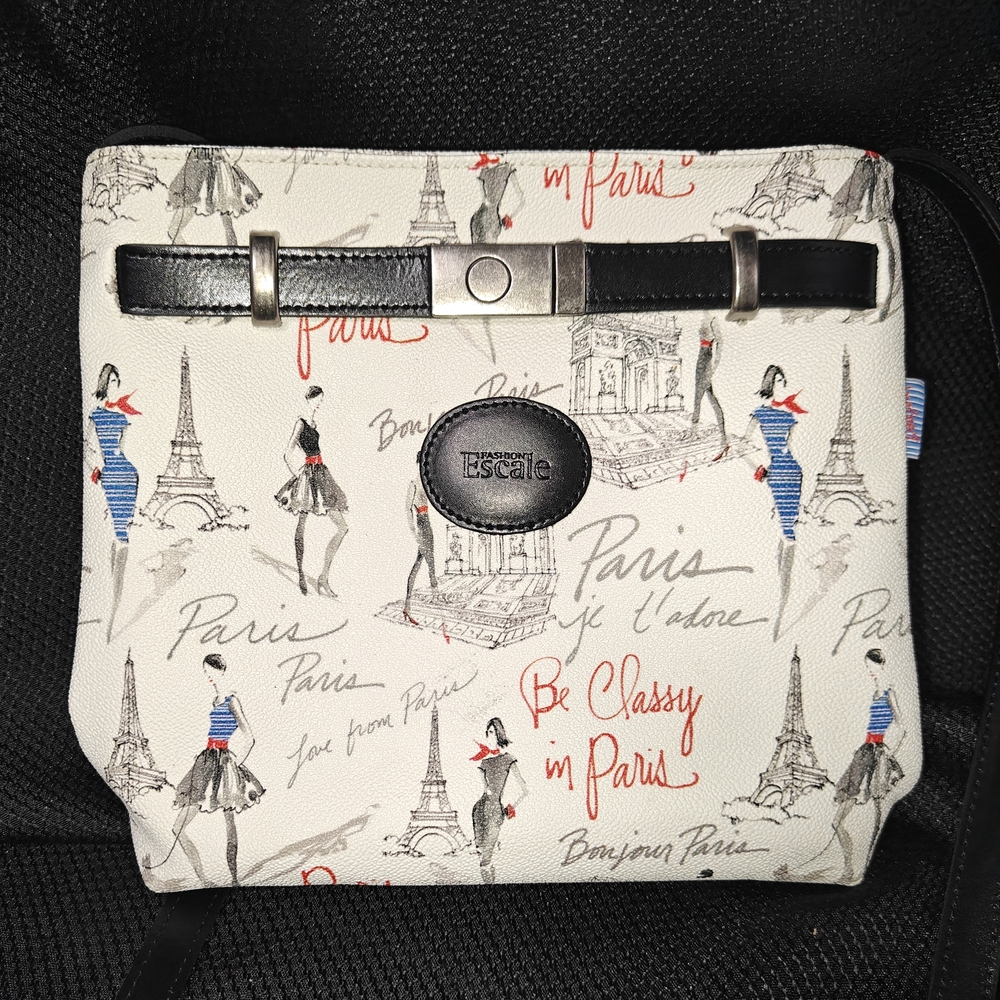 Fashion Escale Women's Bag - Black and White